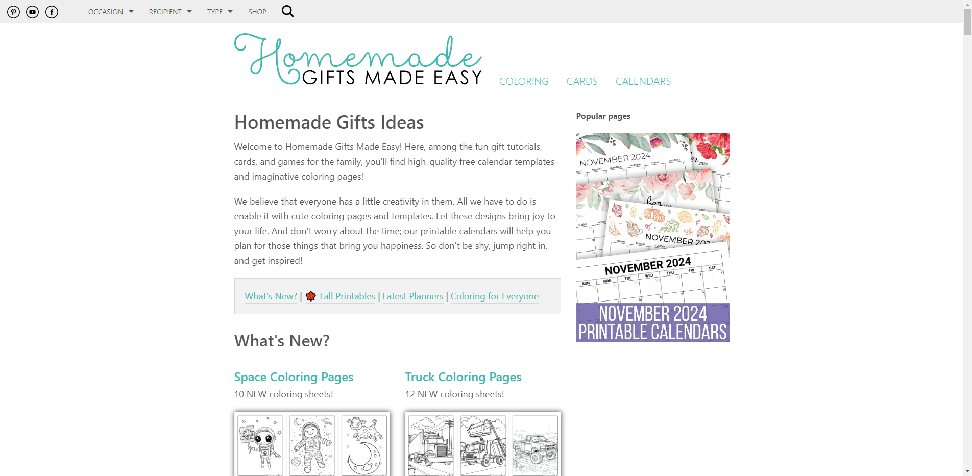 Homemade Gifts Made Easy - DIY gift ideas and craft projects