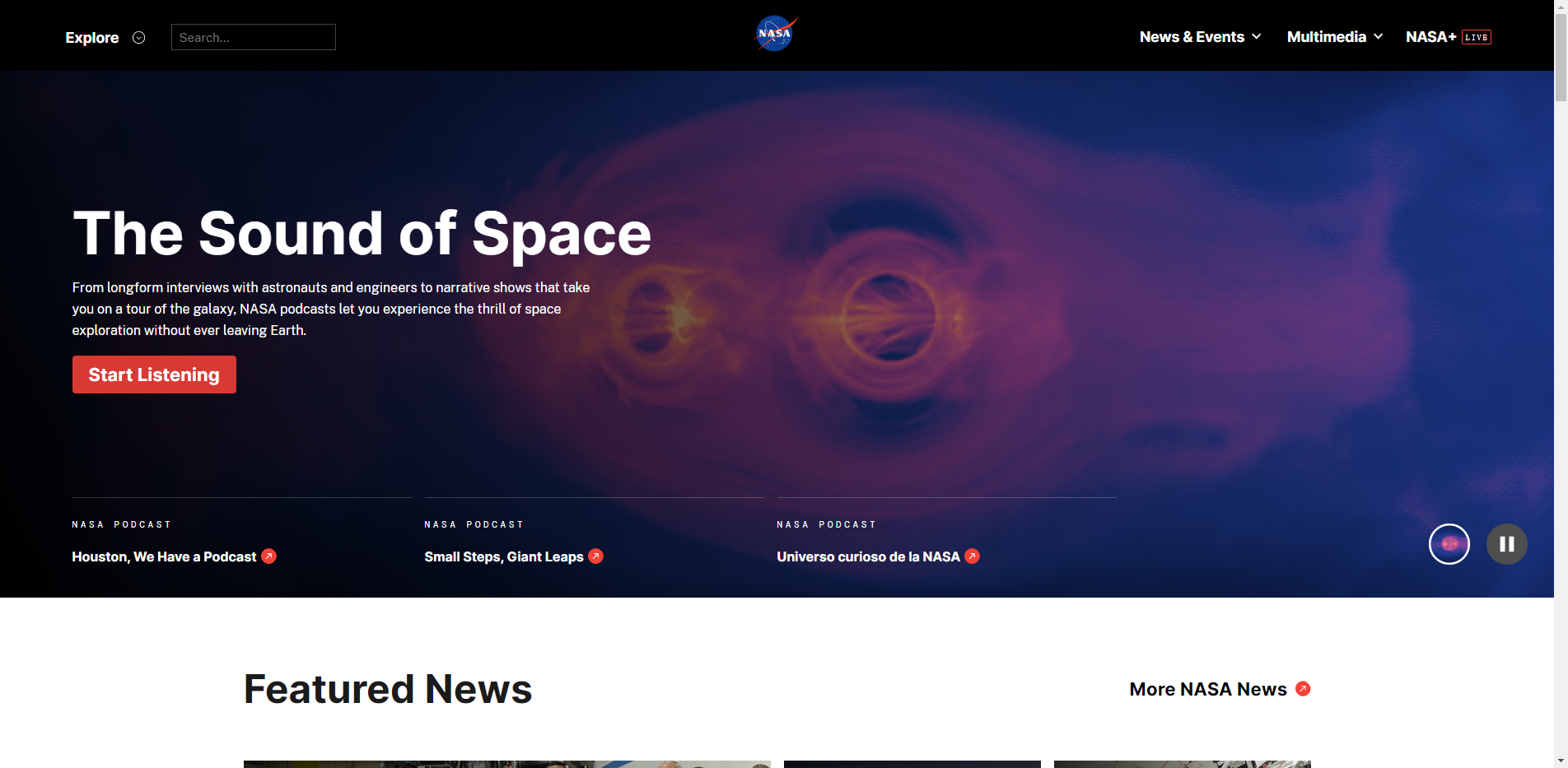 NASA - Space-themed educational resources